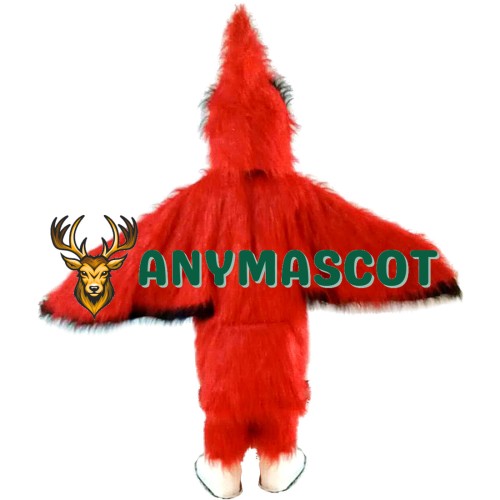 New Big Red Cardinal Mascot Costume