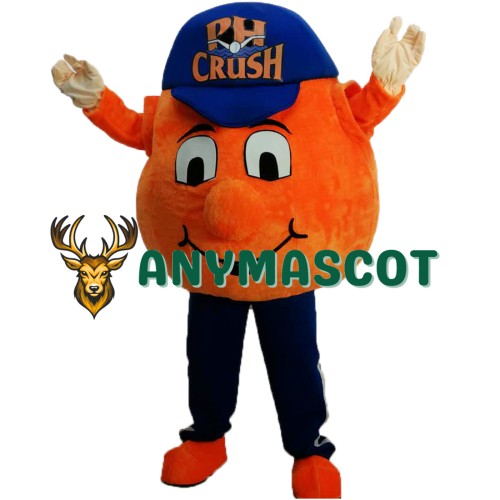 Orange Crush Wins Fantasy Baseball League Championship Mascot Costume