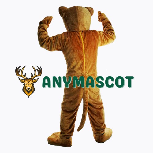 New Power Leopard Panther Cat Cougar Mascot Costume