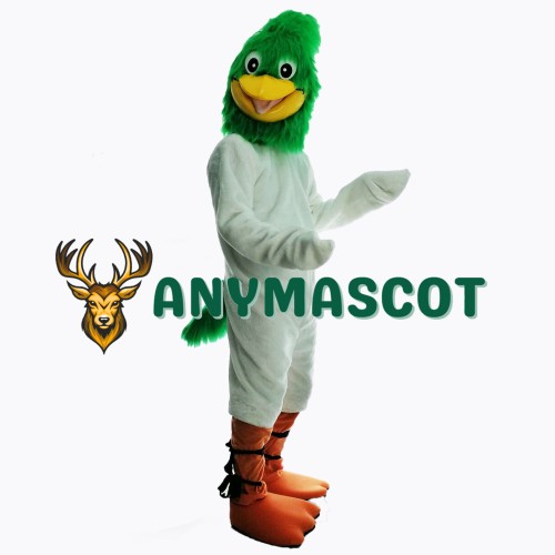 Green Roadrunner Mascot Costume 