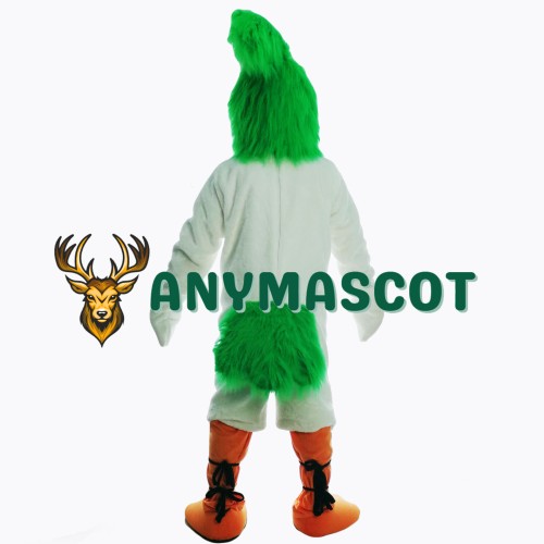 Green Roadrunner Mascot Costume 