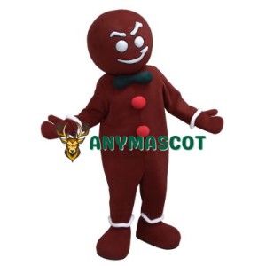 The Gingerbread Man Mascot Costume