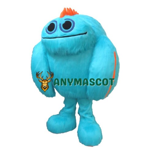  KidCon Blue Monster Mascot Costume