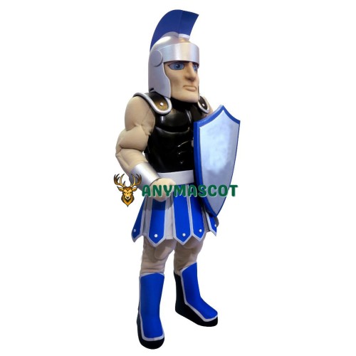 New Spartan Trojan Knight Sparty Mascot Costume