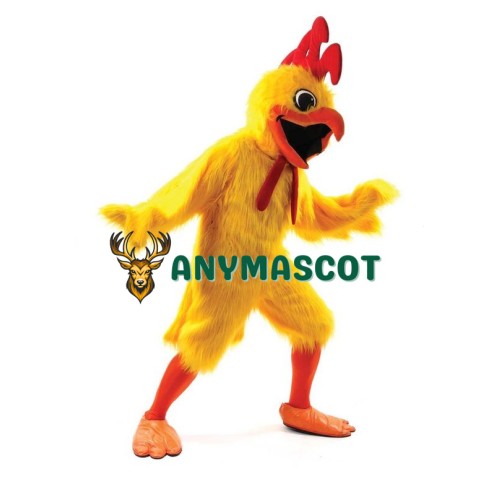 Singer Chicken Mascot Costume
