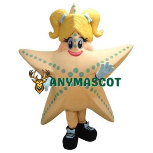 Cute Starfish Mascot Costume
