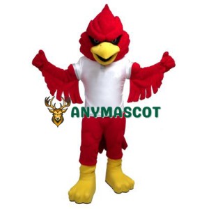 Power Cardinal Mascot Costume