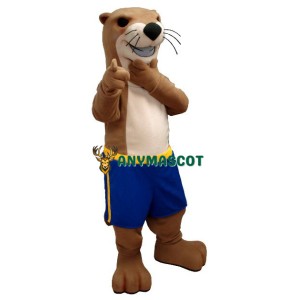 New Otter Mascot Costume