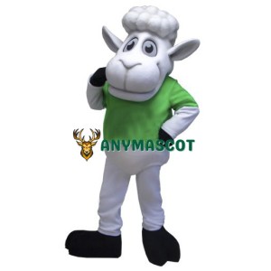 Cute Sheep Mascot Costume