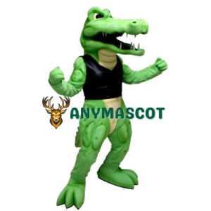 Power Crocodile Mascot Costume