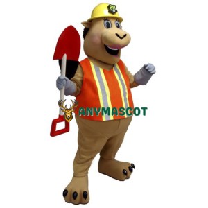 Worker Pig Mascot Costume