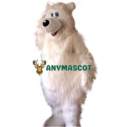 Cute Polar Bear Mascot Costume
