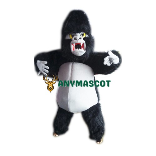 Black Gorilla Mascot Costume Adult Costume