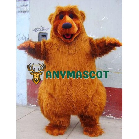 Brown Bear Mascot Costume Adult Costume