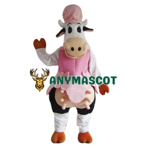 Cow Mascot Costume Adult Costume