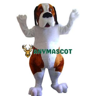 Saint Bernard Dog Mascot Costume