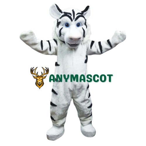 White Tiger Mascot Costume Adult Costume