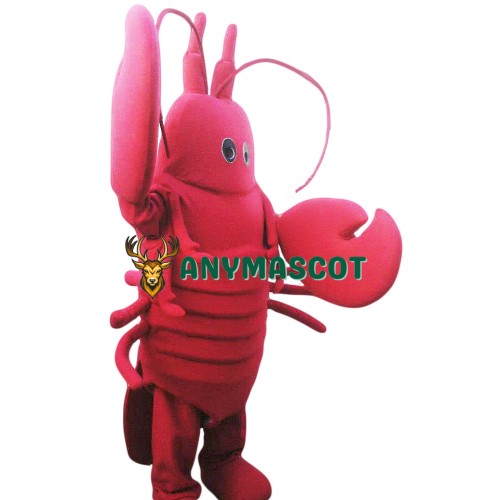 Crayfish Mascot Costume Lobster Adult Costume