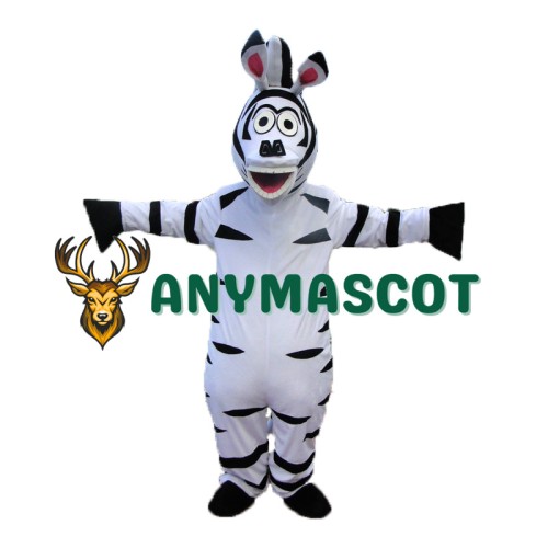 Madagascar Zebra Marty Mascot Costume