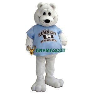 White Bear Mascot Costume