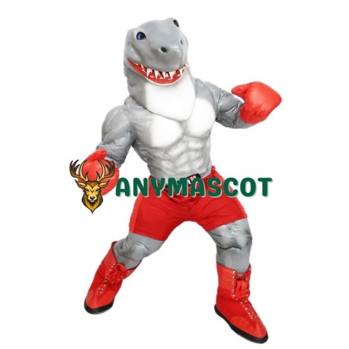Power Shark Mascot Costume