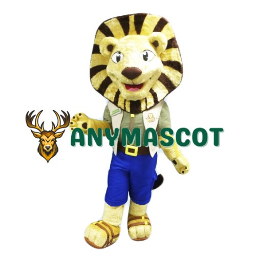 Folly Lion Mascot Costume