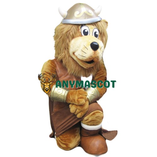 Viking Lion Mascot Costume