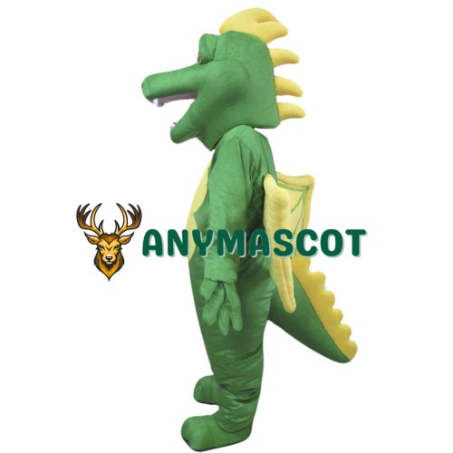 Adult Green Fly Dragon Mascot Costumes