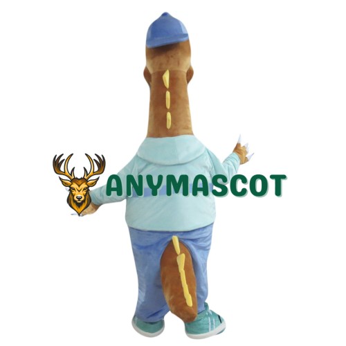 Happy Dinosaur Mascot Costume