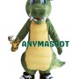 Adult Green Crocodile Mascot Costume