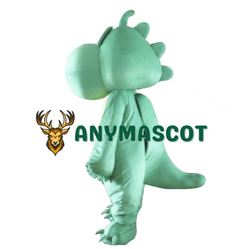 Green Dinosaur Mascot Costume for Adults 
