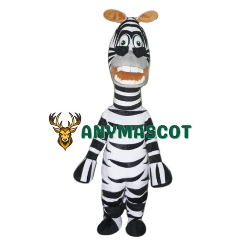 Cartoon Zebra Mascot Costumes