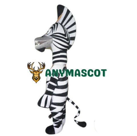 Cartoon Zebra Mascot Costumes