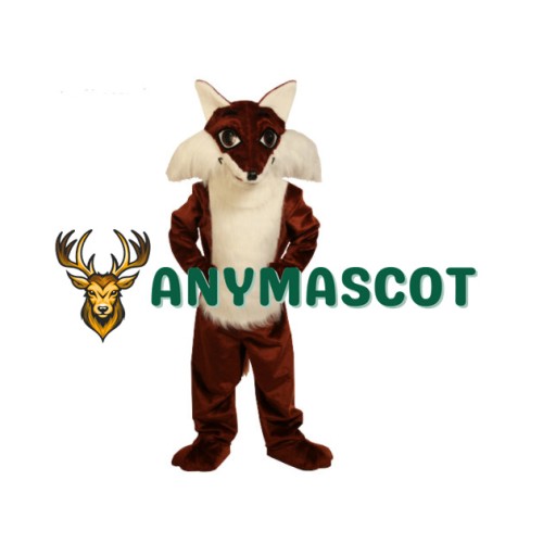 Friendly Fox Mascot Costume