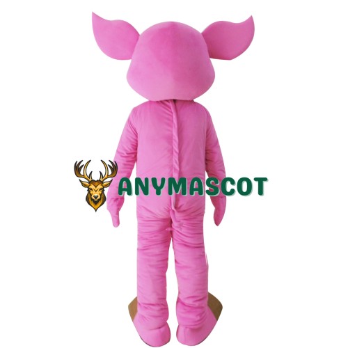 Adult Pink Pig Mascot Costume