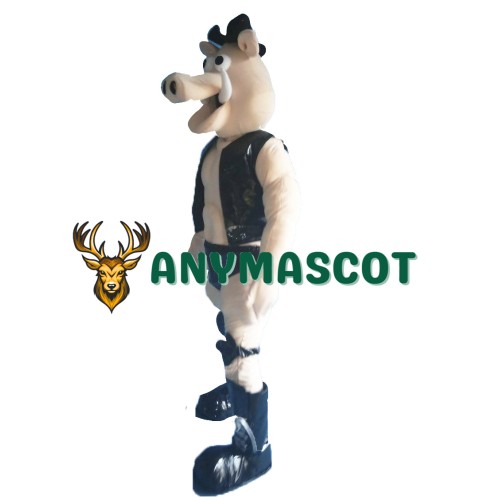 Power Muscle Boar Mascot Costume