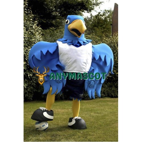 Big Blue Bird Mascot Costume