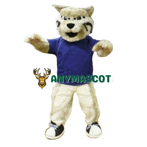 Power Bobcat Mascot Costume