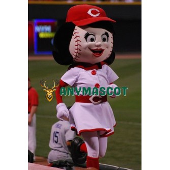 Rosie Red Female Mascot Costume