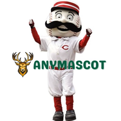 Mr. Redlegs Mascot Costume