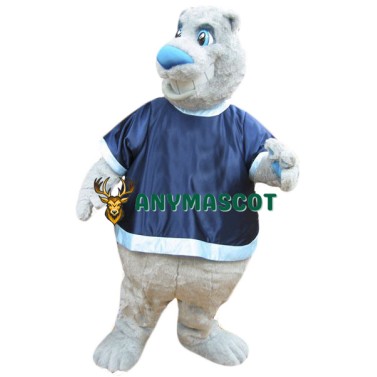 Friendly Bear Mascot Costume