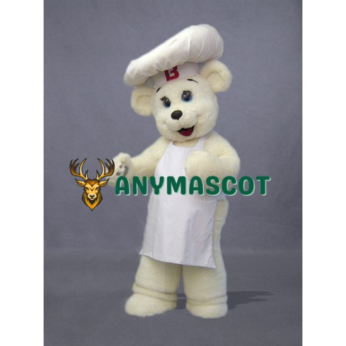 Chef Bear Mascot Costume