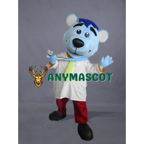  Doctor Bear Mascot Costume