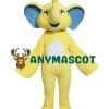 Yellow Elephant Mascot Costume