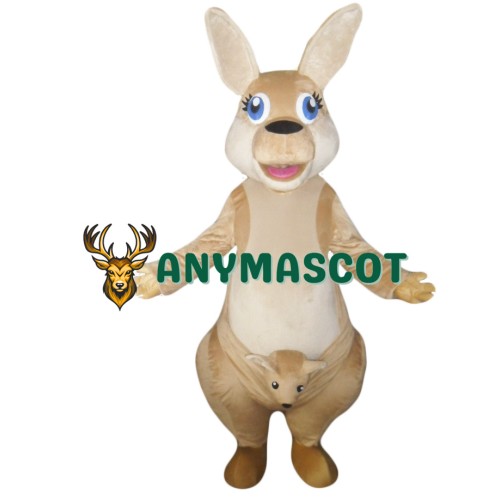 Handmade Plush Material Kangaroo Mascot Costume