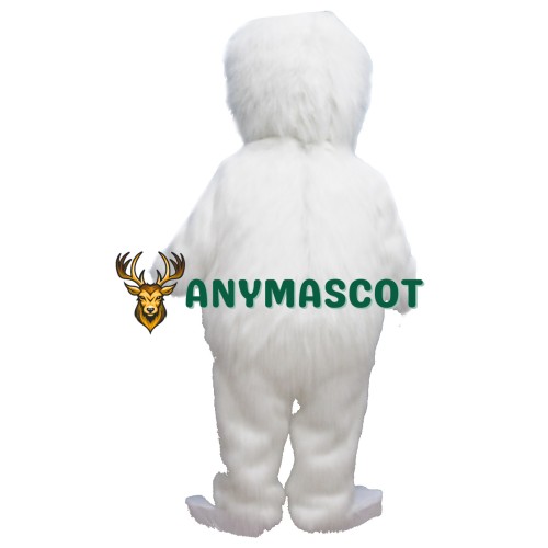 White Yeti Mascot Costume