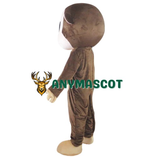 Big Head Monkey Mascot Costume