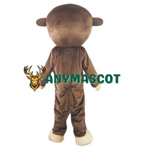 Big Head Monkey Mascot Costume