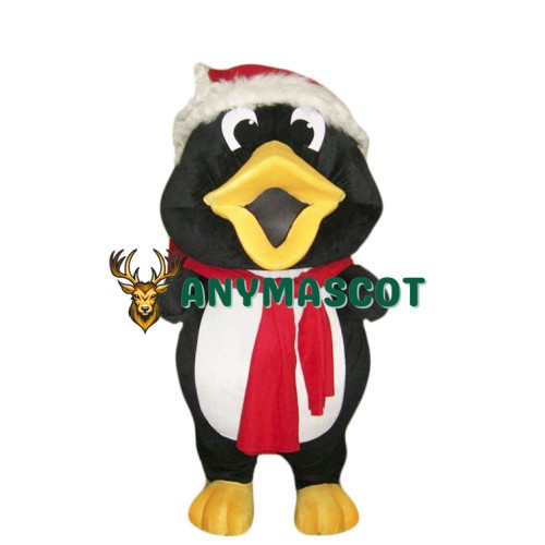 Christmas Penguin Mascot Costume
