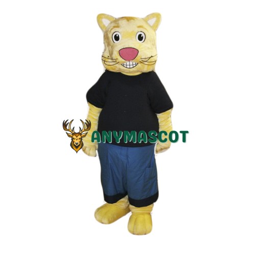 Cookie the Culture Cat Mascot Costume